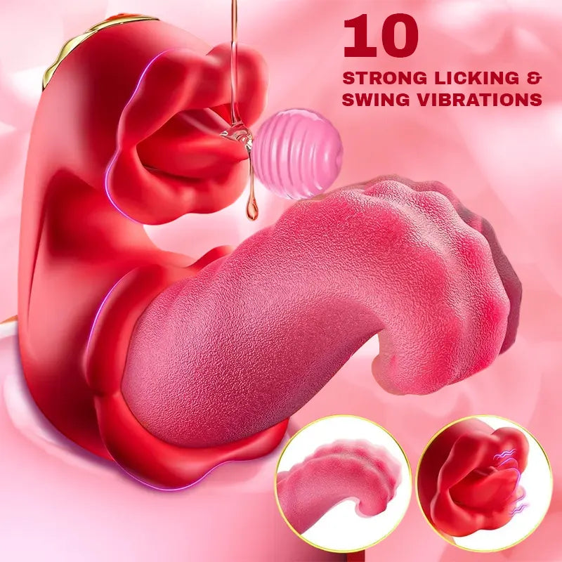 Rose Tongue Vibrator