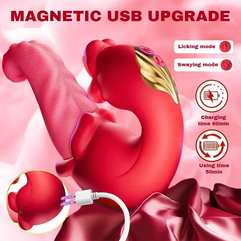 Rose Tongue Vibrator