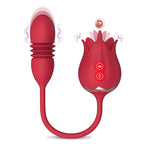 Rose Petal Tongue Licking Clitoral Massager