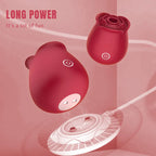 Rose Suction Vibrator with 10 Modes