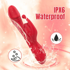 Multifunctional Vibrant Rose Vibrator