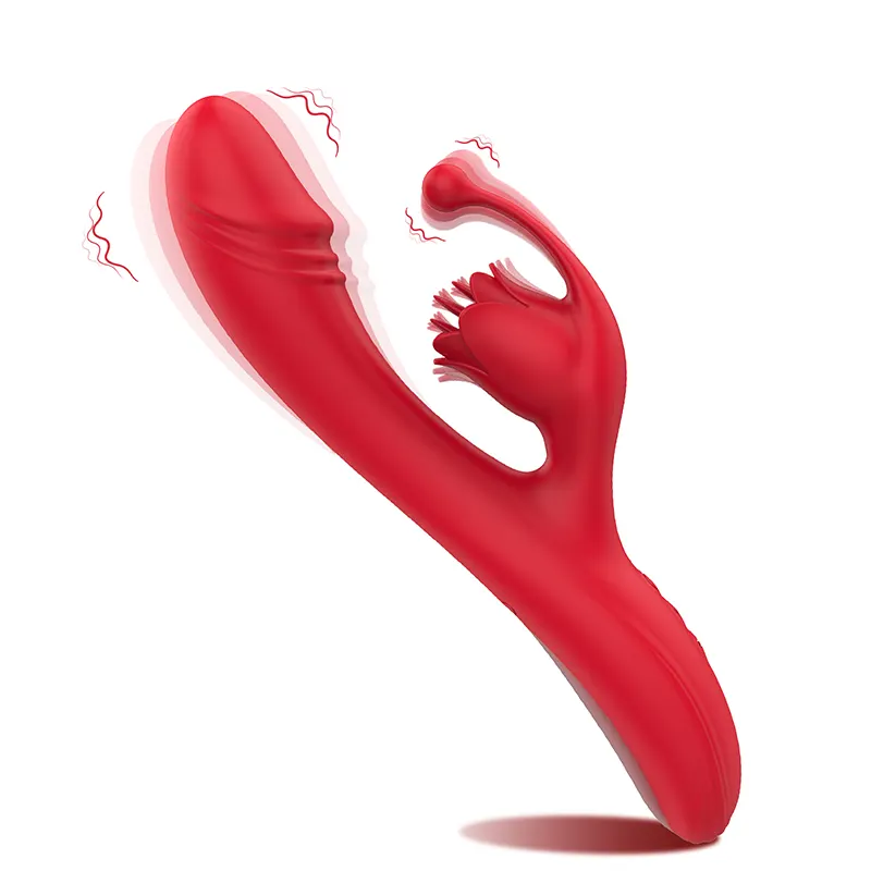 Multifunctional Vibrant Rose Vibrator